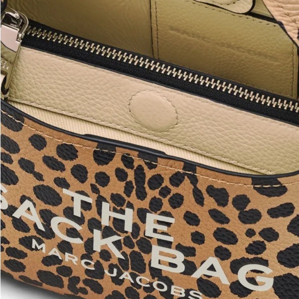 Marc Jacobs Tan and Black Cheetah Hobo Bag with Matching Wallet Combo *** - Picture 3 of 9